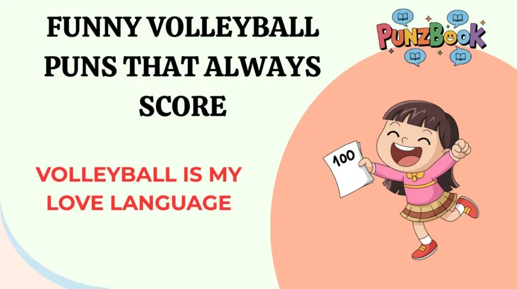 Funny Volleyball Puns That Always Score