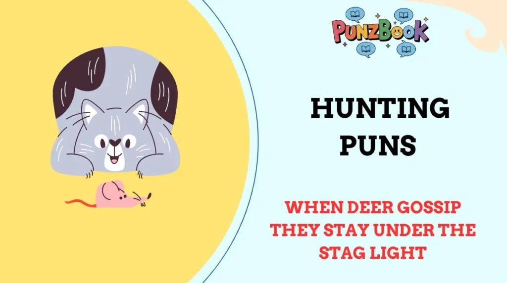 When deer gossip they stay under the stag light