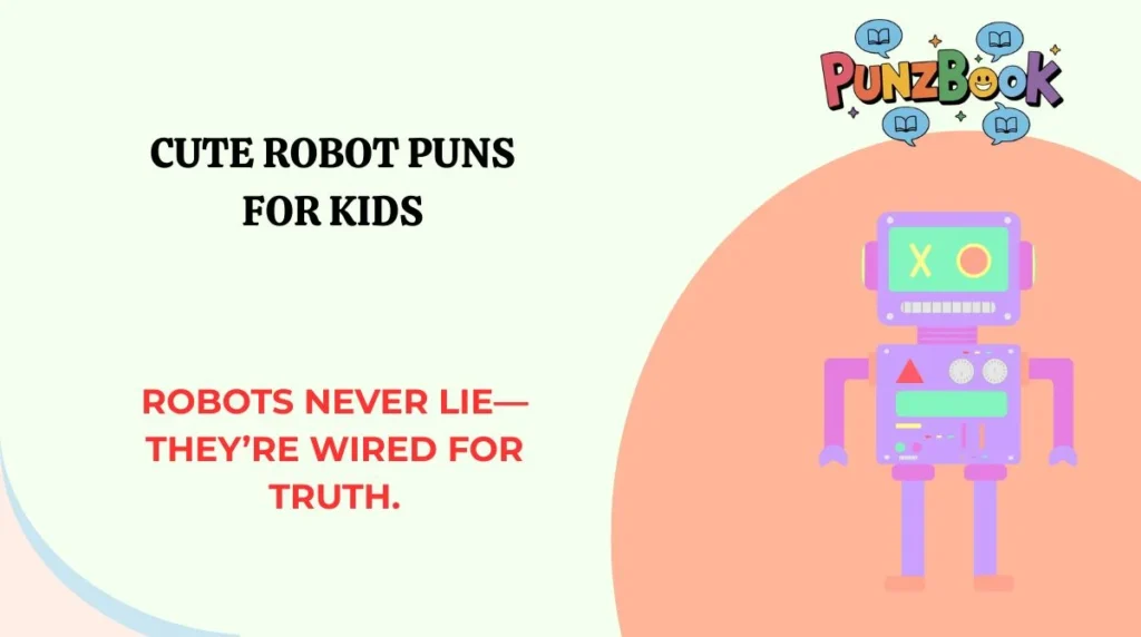 Cute Robot Puns for Kids