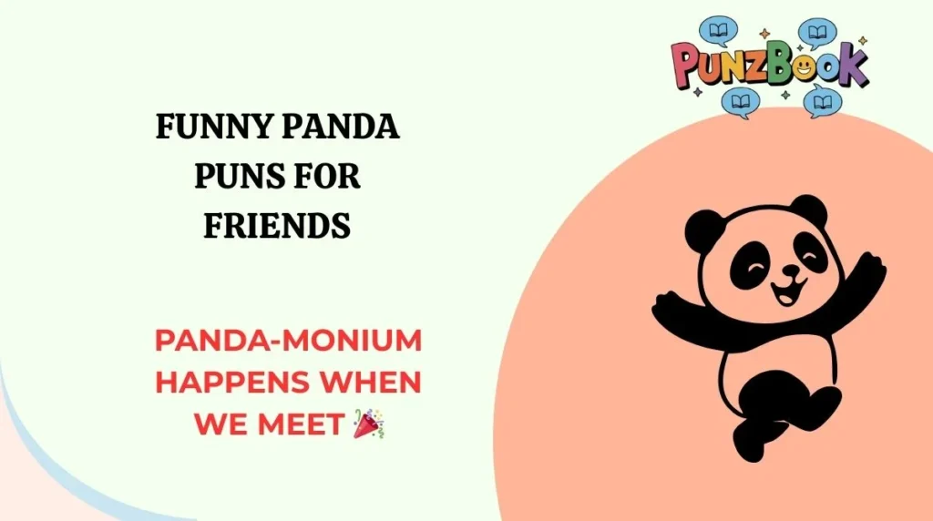 Funny Panda Puns for Friends