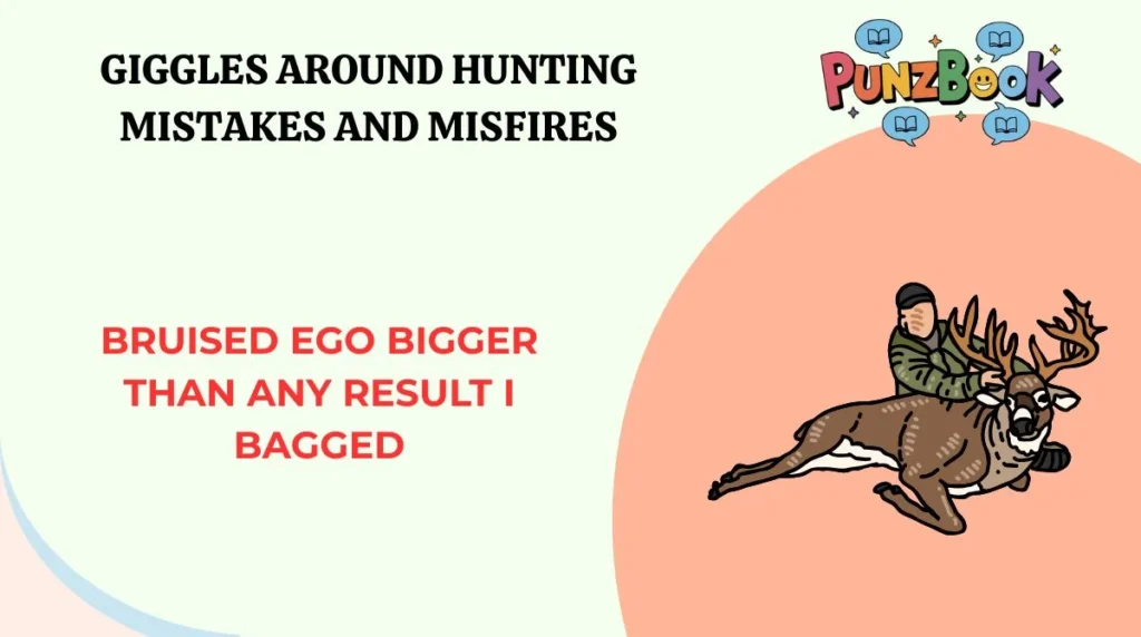 Bruised ego bigger than any result I bagged