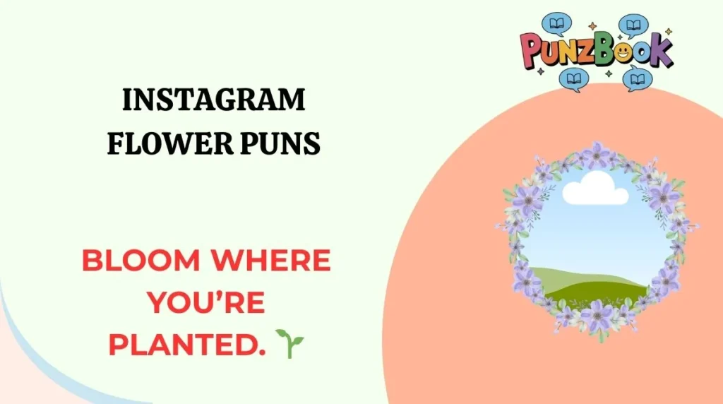 Instagram Flower Puns