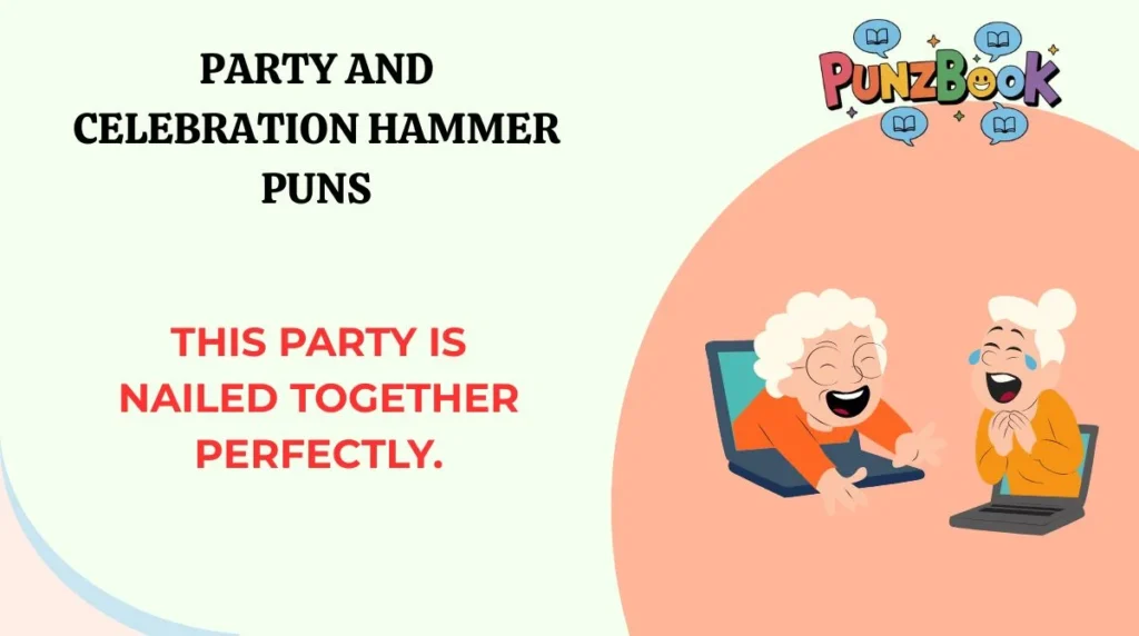 This party is nailed together perfectly.