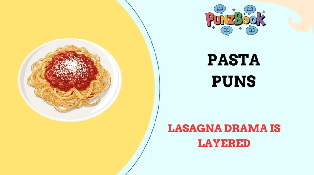 Lasagna drama is layered