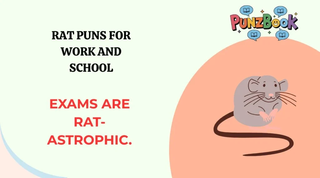Rat Puns for Work and School