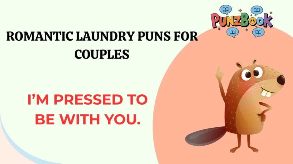 Romantic Laundry Puns for Couples