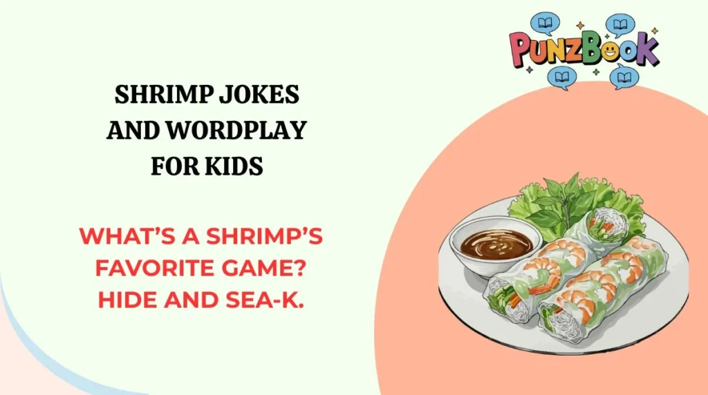 Shrimp Jokes and Wordplay for Kids