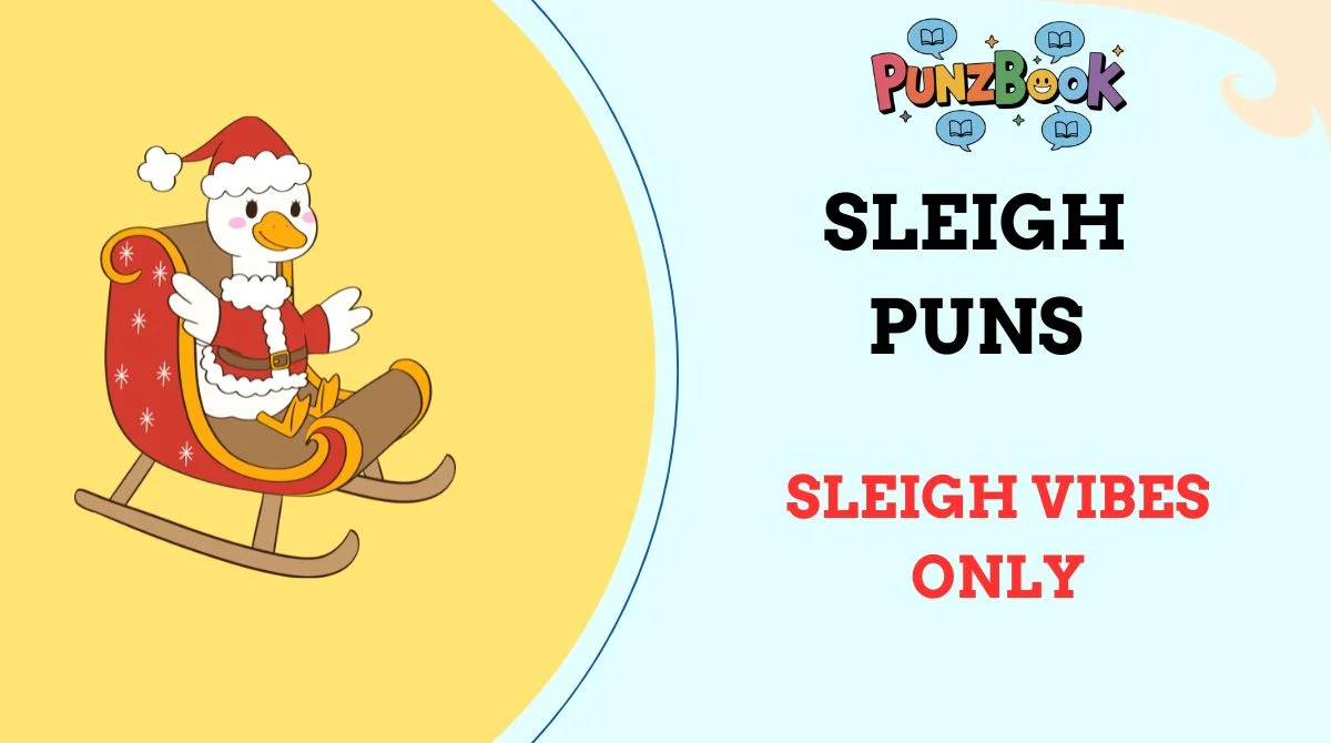 🎅 135+ Sleigh Puns to Jingle All the Way in