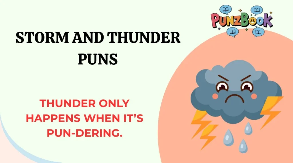 Storm and Thunder Puns