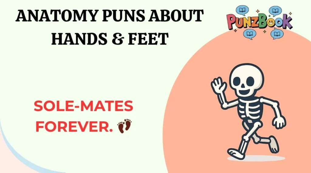 Anatomy Puns About Hands & Feet