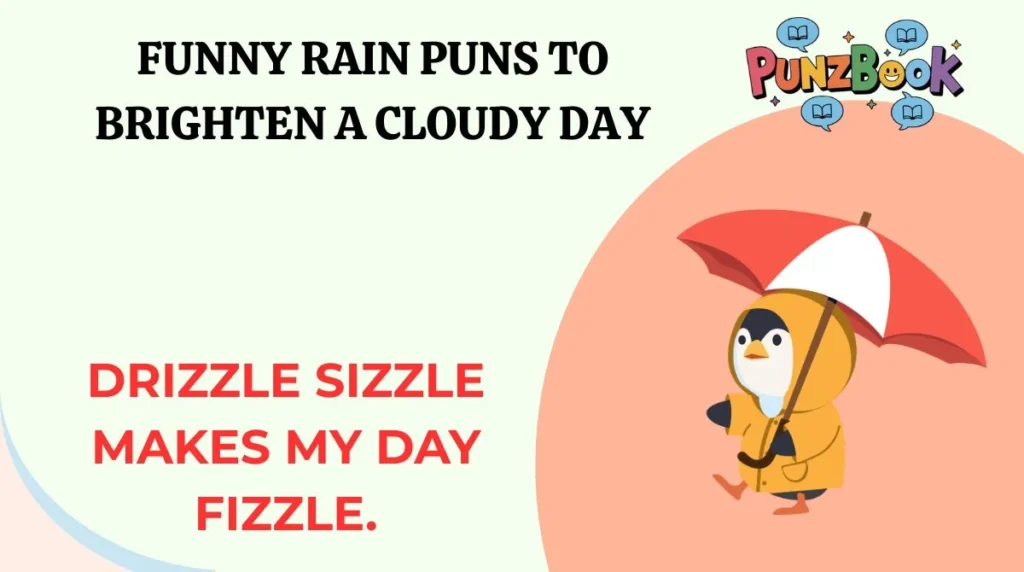 Funny Rain Puns to Brighten a Cloudy Day