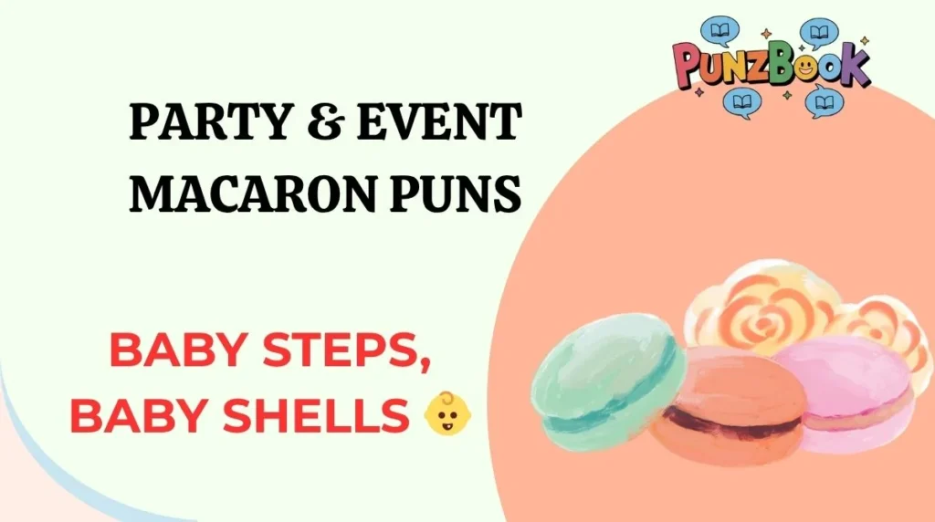 Party & Event Macaron Puns