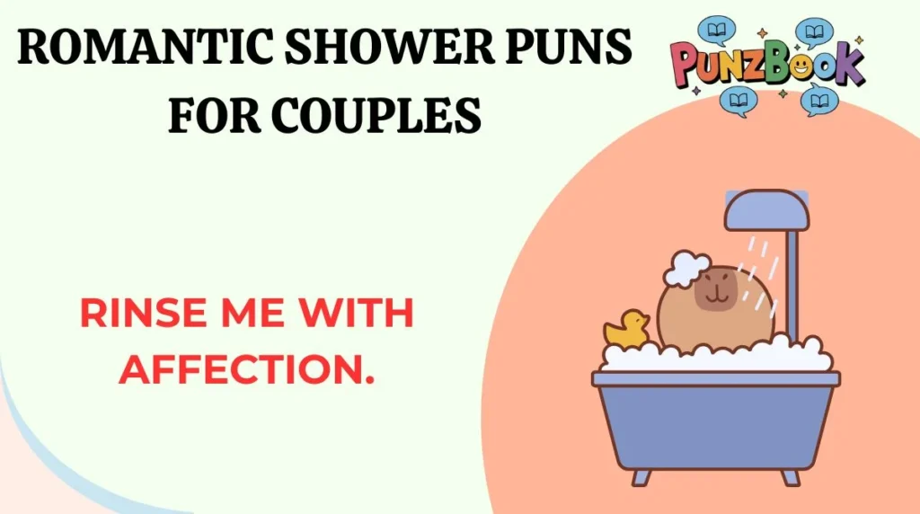 Romantic Shower Puns for Couples