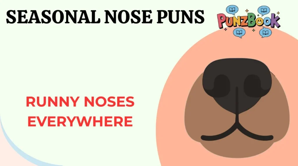 Seasonal Nose Puns