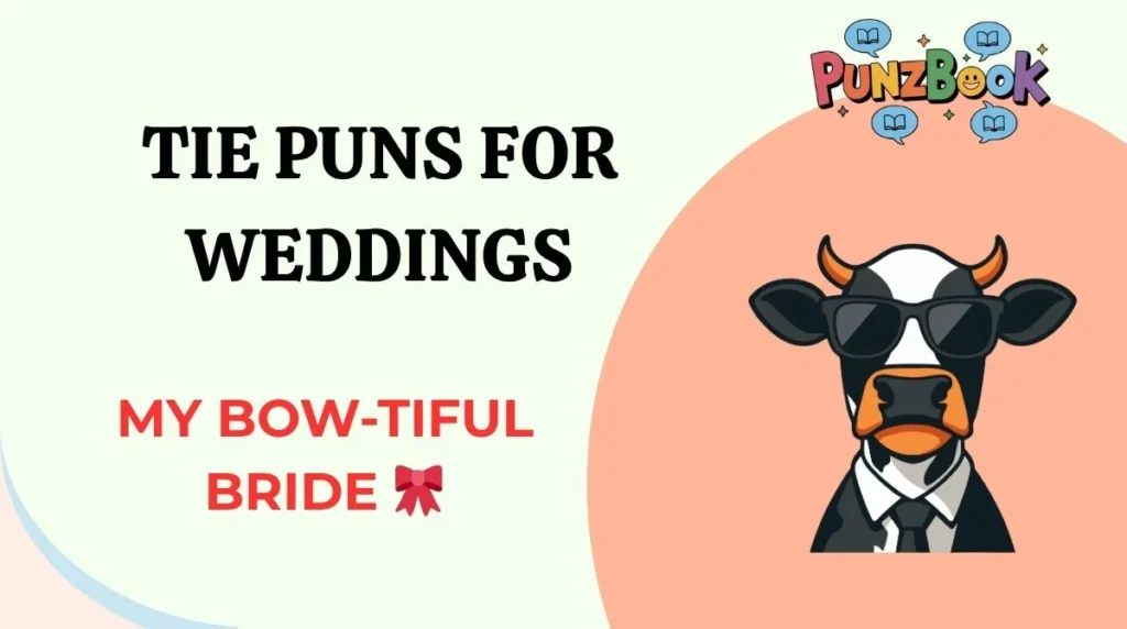 Tie Puns for Weddings