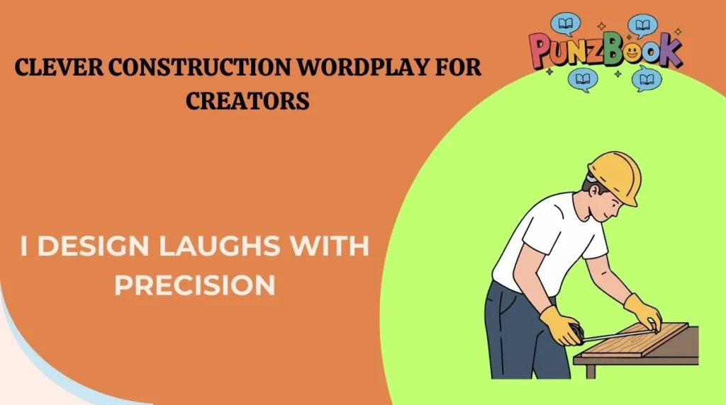 Clever Construction Wordplay for Creators