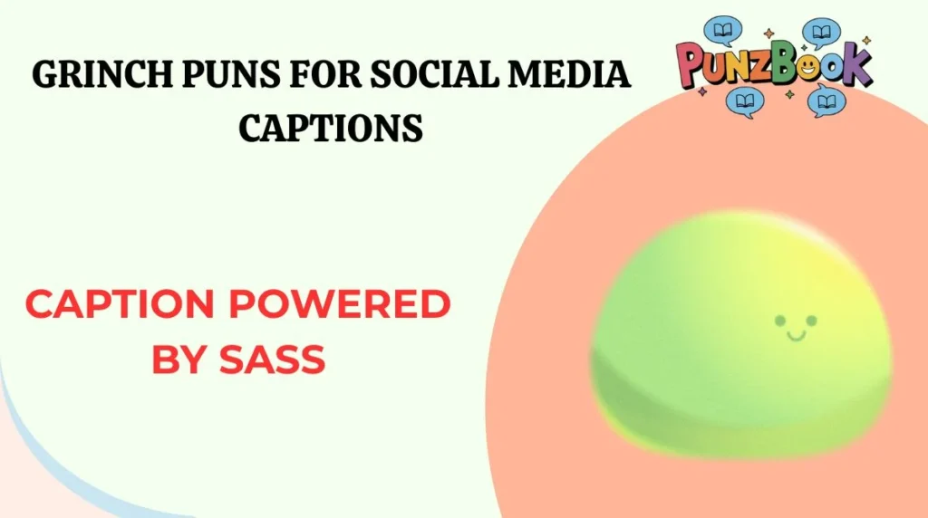 Grinch Puns for Social Media Captions