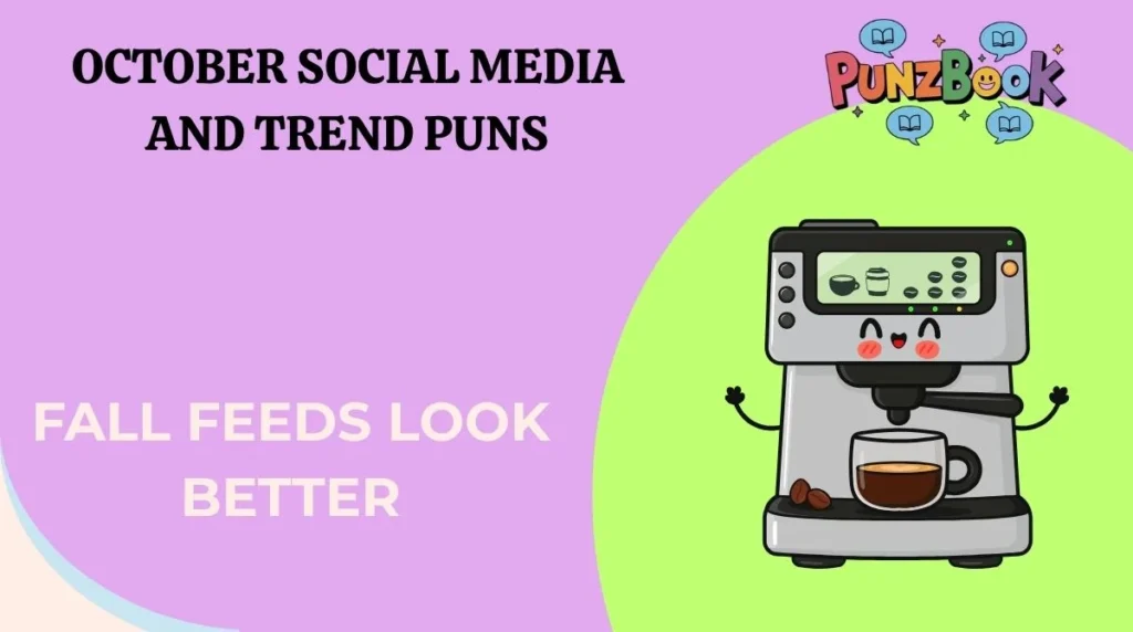 October Social Media and Trend Puns