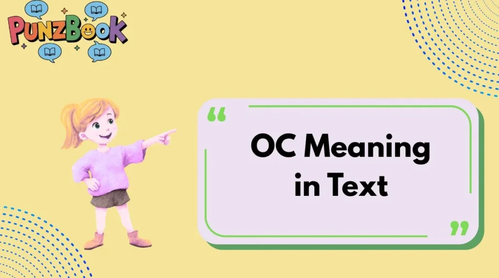 OC Meaning in Text