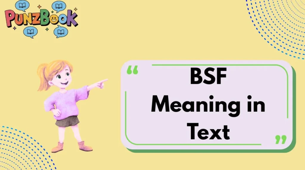 BSF Meaning in Text
